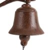 Accent Plus Wall-Mounted Cast Iron Squirrel Bell