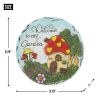 Accent Plus Welcome to My Garden Cement Stepping Stone