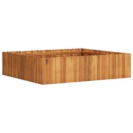 vidaXL Garden Raised Bed 39.3"x39.3"x9.8" Solid Acacia Wood