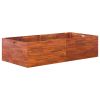 vidaXL Garden Raised Bed Acacia Wood 78.7"x39.4"x19.7"