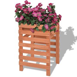 vidaXL Planter 14.9"x14.1"x23.6" Wood