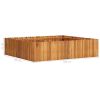 vidaXL Garden Raised Bed 39.3"x39.3"x9.8" Solid Acacia Wood