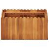 vidaXL Garden Raised Bed 19.6"x11.8"x9.8" Solid Acacia Wood