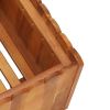 vidaXL Garden Raised Bed 19.6"x11.8"x9.8" Solid Acacia Wood