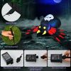 6.5 Feet Inflatable Halloween Spider with Rotatable LED Light