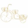 vidaXL Plant Stand Bicycle Shape Vintage Style Metal