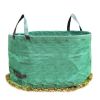 63 Gallons Capacity Reusable Garden Bag Waterproof Leaves Yard Waste Bag