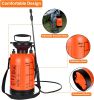 iPower 1.35 Gallon Lawn Garden Pump Sprayer with 2 Different Spray Patterns; Adjustable Shoulder Strap Pressure Relief Valve; Multi-Purpose for Yard;