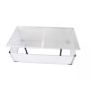 Cold Frame 2 Lids 3' 7" x 1' 4" x 1' 10"