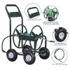 300 Feet Garden Yard Water Planting Hose Reel Cart