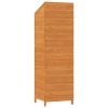 vidaXL Garden Shed Brown 21.7"x20.5"x68.7" Solid Wood Fir