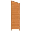 vidaXL Garden Shed Brown 21.7"x20.5"x68.7" Solid Wood Fir