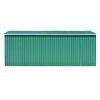 vidaXL Garden Shed 101.2" x 192.5" x 71.3" Metal Green