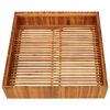 vidaXL Garden Raised Bed 39.3"x39.3"x9.8" Solid Acacia Wood