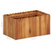 vidaXL Garden Raised Bed 19.6"x11.8"x9.8" Solid Acacia Wood