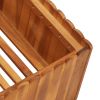 vidaXL Garden Raised Bed 39.3"x39.3"x9.8" Solid Acacia Wood