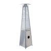 Pulse ignition Iron Glass Tube Pyramid Outdoor 40000BUT Pyramid Flame Heater