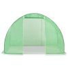 vidaXL Greenhouse 48.4 ftÂ¬â‰¤ 118.1"x59.1"x78.7"