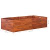 vidaXL Garden Raised Bed Acacia Wood 78.7"x39.4"x19.7"