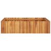 vidaXL Garden Raised Bed 39.3"x39.3"x9.8" Solid Acacia Wood