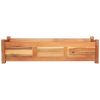 vidaXL Garden Raised Bed Acacia Wood 39.4"x11.8"x9.8"