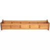 vidaXL Garden Raised Bed Acacia Wood 59"x11.8"x9.8"