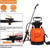 iPower 0.8 Gallon Lawn Garden Pump Sprayer with 2 Different Spray Patterns; Adjustable Shoulder Strap; Pressure Relief Valve; Multi-Purpose for Yard;