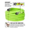 Flexzilla Garden Hose 5/8" x 100' 3/4" - 11 1/2 GHT Fittings ZillaGreen