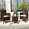 [Only For Pick Up] 3 Piece Rattan Seating set with Cushions