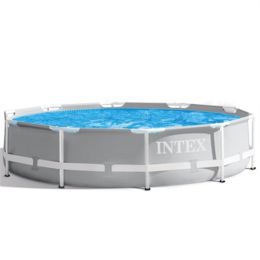 Intex Prism Frame Swimming Pool (Country of Manufacture: China, Material: Steel, Color: Blue)